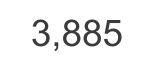 3 885